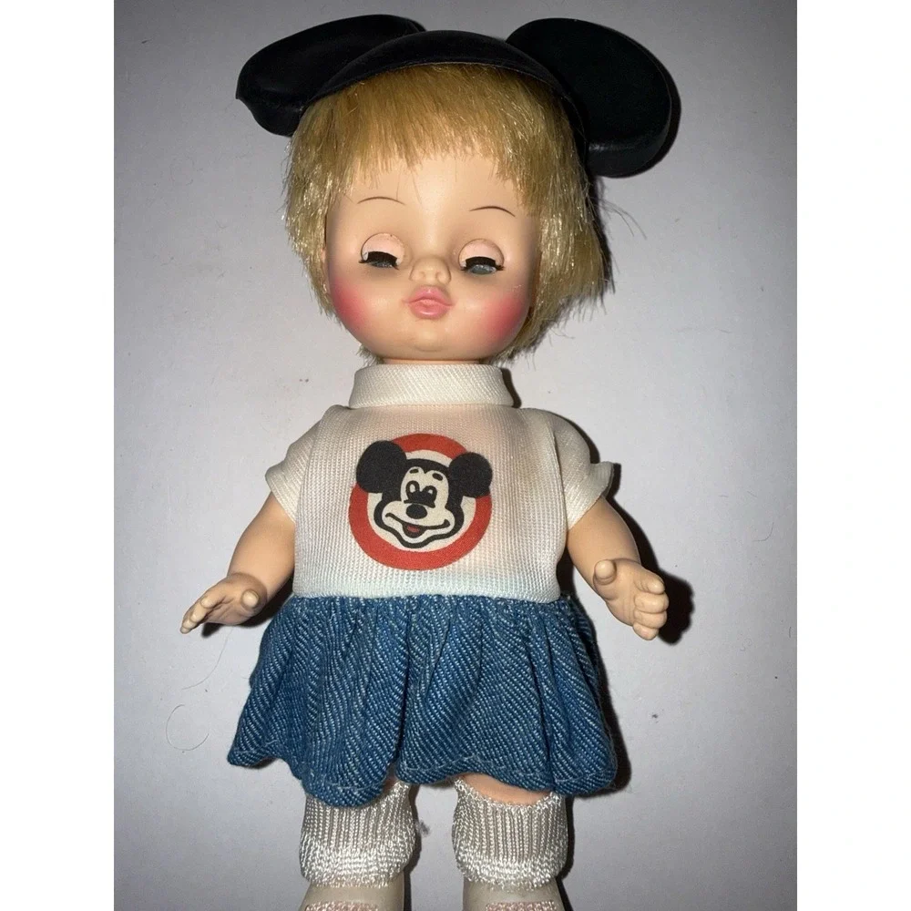 VTG 1971 Horseman Minnie Mouse Club Mouseketer Walt Disney Doll
